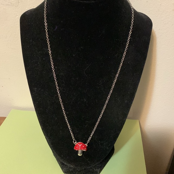 Toadstool necklace 18” - Picture 5 of 6